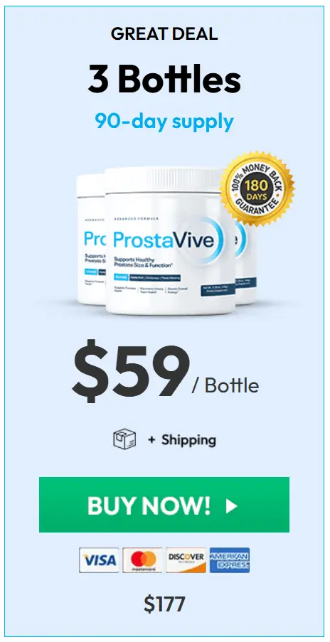 ProstaVive - 3 bottles