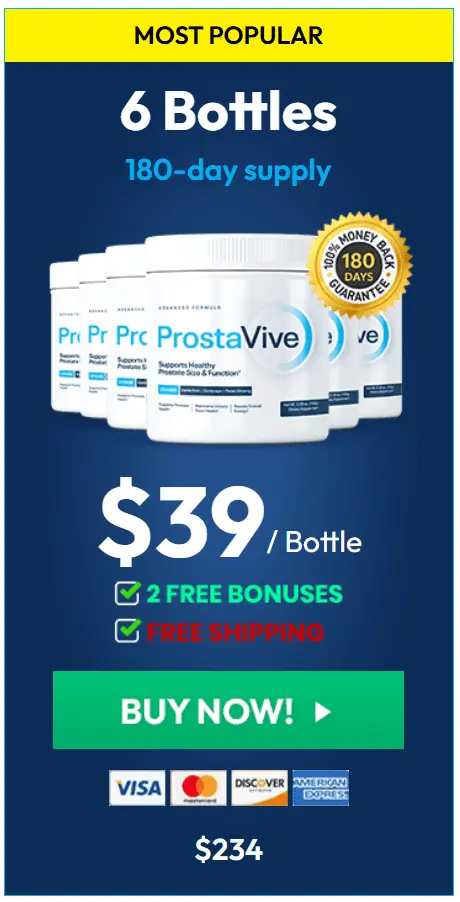 ProstaVive - 6 bottles